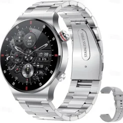 696 QW33 Smart Watch Fitness Tracker ECG PPG Bluetooth Call Reminder Android iOS IP67 46mm 1.28