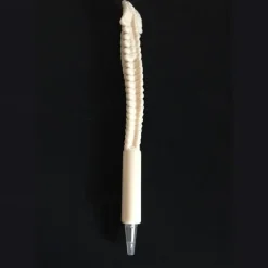 6 Random Creative Novel Stationery Supplies Realistic Bone Shaped Ballpoint Pens Halloween Party Supplies