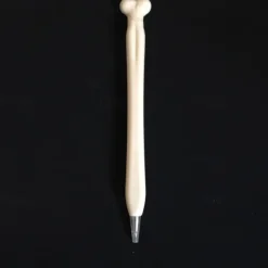 6 Random Creative Novel Stationery Supplies Realistic Bone Shaped Ballpoint Pens Halloween Party Supplies