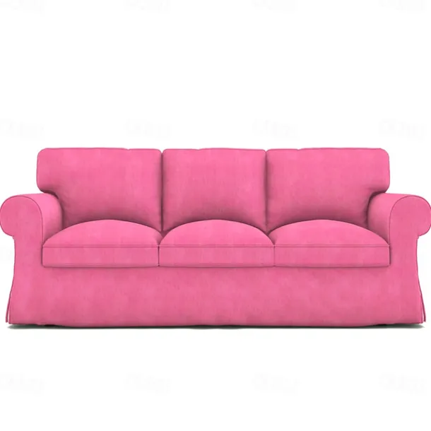 3 Seat Sofa Cover, 100 Cotton Couch Cover with 3 Cushion Cover and 3 Backrest Cover, Slipcover Washable Furniture Protector LITB PRIME cover Ektcover