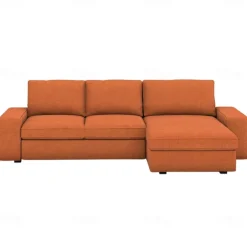 3 Seater 4 Seater Sofa Cover L Shaped with Armrests Solid Color Quilted Polyester Slipcovers KIVcover LITB PRIME cover