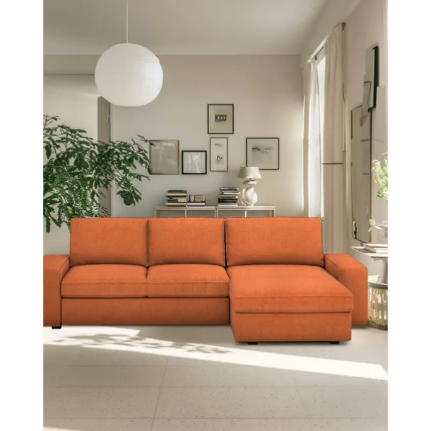 3 Seater 4 Seater Sofa Cover L Shaped with Armrests Solid Color Quilted Polyester Slipcovers KIVcover LITB PRIME cover