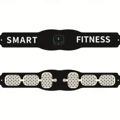 1 Set Abdominal Muscle Stimulator Muscle Toner Portable Electric EMS Muscle Trainer Intelligent Wireless Fitness Device For Men And Women Abdominal Home Office Exercise Abdominal Muscle Exerciser