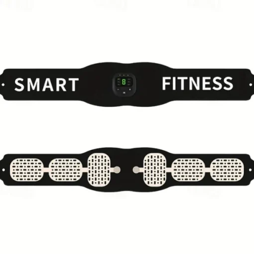 1 Set Abdominal Muscle Stimulator Muscle Toner Portable Electric EMS Muscle Trainer Intelligent Wireless Fitness Device For Men And Women Abdominal Home Office Exercise Abdominal Muscle Exerciser
