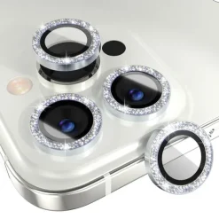 1 Set Camera Lens Protector For Apple iPhone 16 iPhone 15 Pro Max Plus iPhone 14 13 12 11 Pro Max Plus Mini SE Aluminum alloy 9H Hardness Anti-Fingerprint Diamond Scratch Proof