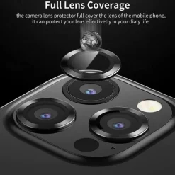 1 Set Camera Lens Protector For Apple iPhone 16 15 14 Pro Max Plus iPhone 16 iPhone 15 Pro Max Plus Tempered Glass 9H Hardness Anti Bubbles Anti-Fingerprint High Definition Explosion Proof