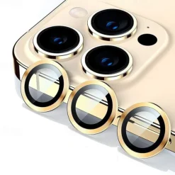 3 Sets 2 Sets Camera Lens Protector For Apple iPhone 16 iPhone 15 14 Pro Max Titanium Alloy 9H Hardness High Definition Explosion Proof Scratch Proof
