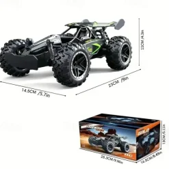 118 Small High-speed Off-road 2.4 G Remote Control Car Drifting 15KM/H Adapted To The Anti-collision Setting Of The Various Sections Of The Road Rubber Large Tire