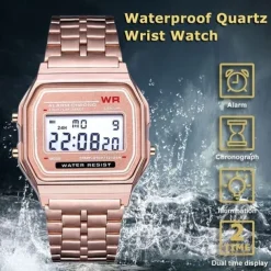 68 Smart Watch 1.29 inch Smartwatch Fitness Running Watch Bluetooth Chronograph Dual Time Zones Compatible with Android iOS IP 67 Men Sports Waterproof