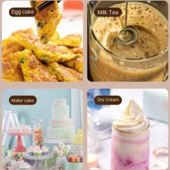 3 Speed Adujustable Mini Electric Milk Foamer Blender Rechargeable Coffee Whisk Mixer Handheld Egg Beater Kitchen Whisk Tool
