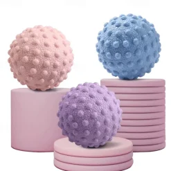 1 Spiky Massage Balls Hard & Soft Combo Stress Reflexology Porcupine Sensory Ball