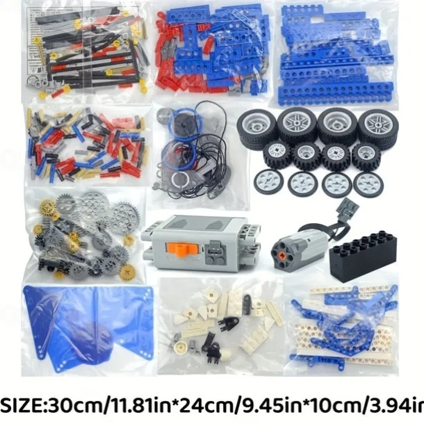 9686 Technical Parts Multi Technology Programming Educational Building Blocks Power Function Set for School Students(396pc)