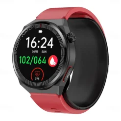 696 TK62 Smart Watch 1.42 inch Smartwatch Fitness Running Watch Bluetooth ECG+PPG Pedometer Call Reminder Compatible with Android iOS Women Men Hands-Free Calls Message Reminder IP 67 47mm Watch Case