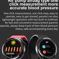 696 TK62 Smart Watch 1.42 inch Smartwatch Fitness Running Watch Bluetooth ECG+PPG Pedometer Call Reminder Compatible with Android iOS Women Men Hands-Free Calls Message Reminder IP 67 47mm Watch Case