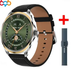 696 TN88 Smart Watch 1.43 inch Smart Band Fitness Bracelet Bluetooth Pedometer Call Reminder Sleep Tracker Compatible with Android iOS Women Men Hands-Free Calls Message Reminder IP 67 43mm Watch Case