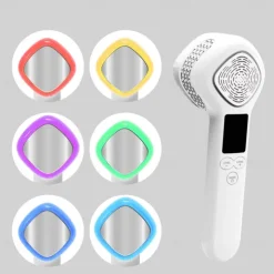 -5 To 48 Degree Large Ice Hammer Face Massager Face Lifting Beauty Instrument 6 Colors Photon Light Therapy for Skin Rejuvenation