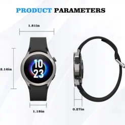 696 ZM34 Smart Watch 1.39 inch Smart Band Fitness Bracelet Bluetooth Pedometer Call Reminder Sleep Tracker Compatible with Android iOS Women Men Hands-Free Calls IP 67 40mm Watch Case