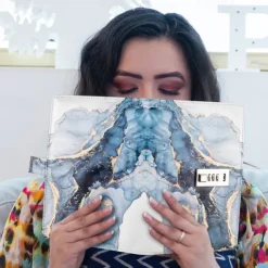 A5 180 Pages Retro Password Book with Lock, Creative Handcrafted Journal, Thickened Paper, Student Notepad Binder, Back to School Gift, Stationery Notebook