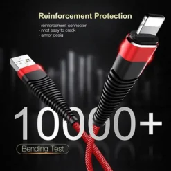 5A Data USB Cable for iPhone Fast Charger Charging Cable For Android phone type c xiaomi huawei Samsung Charger Wire For iPad