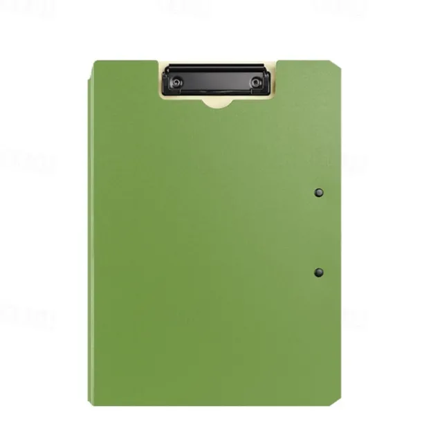 A4 File Folder Clipboard Writing Pad Memo Clip Board Double Clips Test Paper Storage Organizer Portable Pad School Supplies Offi