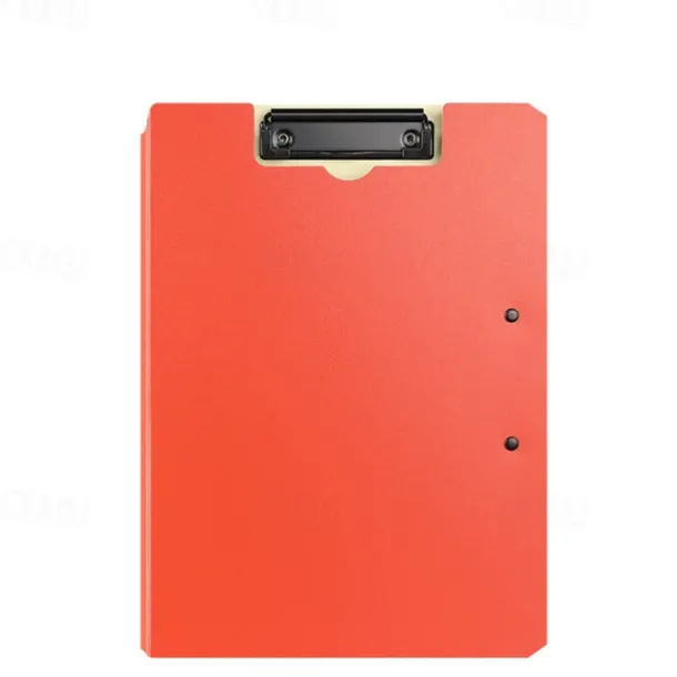 A4 File Folder Clipboard Writing Pad Memo Clip Board Double Clips Test Paper Storage Organizer Portable Pad School Supplies Offi