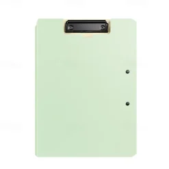 A4 File Folder Clipboard Writing Pad Memo Clip Board Double Clips Test Paper Storage Organizer Portable Pad School Supplies Offi