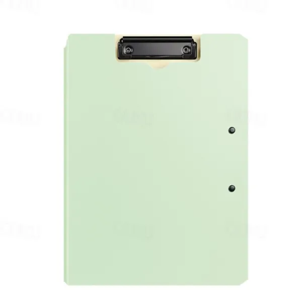 A4 File Folder Clipboard Writing Pad Memo Clip Board Double Clips Test Paper Storage Organizer Portable Pad School Supplies Offi