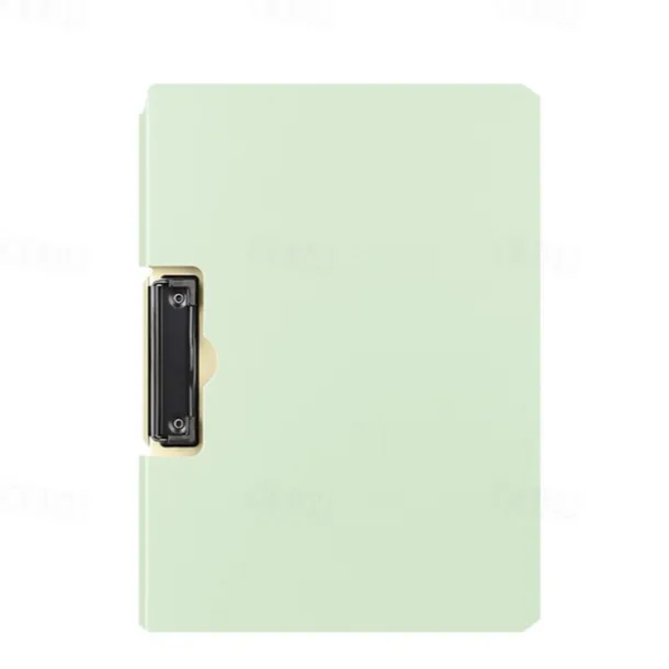 A4 File Folder Clipboard Writing Pad Memo Clip Board Double Clips Test Paper Storage Organizer Portable Pad School Supplies Offi
