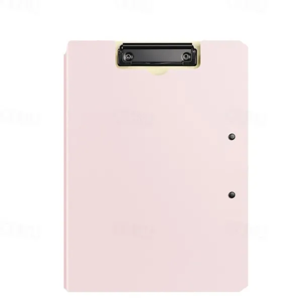 A4 File Folder Clipboard Writing Pad Memo Clip Board Double Clips Test Paper Storage Organizer Portable Pad School Supplies Offi