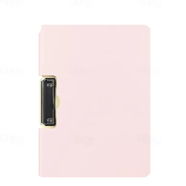 A4 File Folder Clipboard Writing Pad Memo Clip Board Double Clips Test Paper Storage Organizer Portable Pad School Supplies Offi