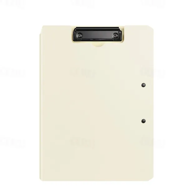 A4 File Folder Clipboard Writing Pad Memo Clip Board Double Clips Test Paper Storage Organizer Portable Pad School Supplies Offi
