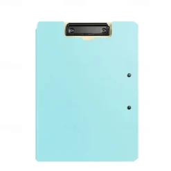 A4 File Folder Clipboard Writing Pad Memo Clip Board Double Clips Test Paper Storage Organizer Portable Pad School Supplies Offi