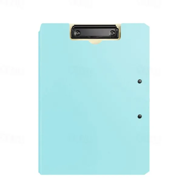 A4 File Folder Clipboard Writing Pad Memo Clip Board Double Clips Test Paper Storage Organizer Portable Pad School Supplies Offi