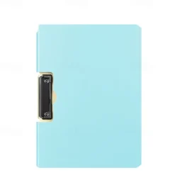 A4 File Folder Clipboard Writing Pad Memo Clip Board Double Clips Test Paper Storage Organizer Portable Pad School Supplies Offi