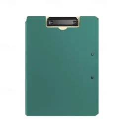 A4 File Folder Clipboard Writing Pad Memo Clip Board Double Clips Test Paper Storage Organizer Portable Pad School Supplies Offi