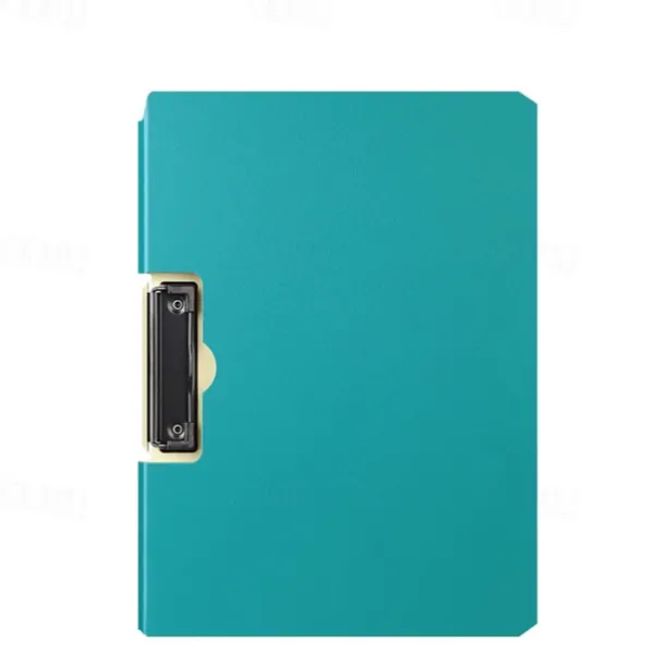 A4 File Folder Clipboard Writing Pad Memo Clip Board Double Clips Test Paper Storage Organizer Portable Pad School Supplies Offi