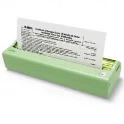 A4 ink-free Small Work Paper Office Portable Mini High Cleaning Brush Question Printer