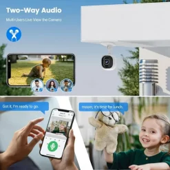 A3 IP Camera 1080P Mini Wireless Motion Detection Remote Access IR-cut Indoor Support 64 GB