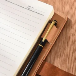 A5 Leather Notebook with Lock, Password Diary Journal for College Students, Retro Handcrafted Thickened Paper, Back to School Gift, Stationery