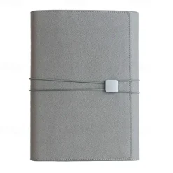 A5 Loose Leaf Creative Notepad Multifunctional Business Leather Notebook Card Phone Organizer Bag