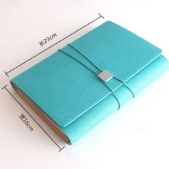 A5 Loose Leaf Creative Notepad Multifunctional Business Leather Notebook Card Phone Organizer Bag