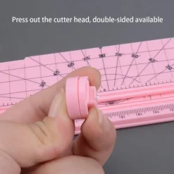 A4 Mini Small Hand Account Paper Cutting Machine Children's Safety Blade Paper Cutter Home Sliding Paper Cutter Paper Cutter