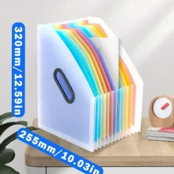 A4 Multi-layer Vertical Organ Package Large Capacity Bll folder File Box Office Storage Papers Folder