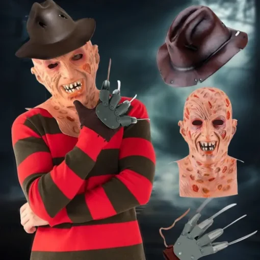 A Nightmare on Elm Street Freddy Krueger Cosplay Costume Outfits Costume Party Movie Cosplay for Men's Adults' Carnival Event / Party Masquerade