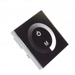 3*4A 12V-24V Single Color LED Controller Dimmer Change Brightness Touch Panel Dimmer Wall Switch Controller