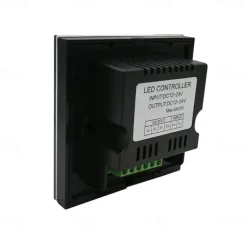 3*4A 12V-24V Single Color LED Controller Dimmer Change Brightness Touch Panel Dimmer Wall Switch Controller
