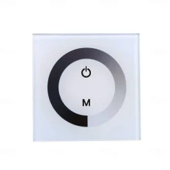 3*4A 12V-24V Single Color LED Controller Dimmer Change Brightness Touch Panel Dimmer Wall Switch Controller