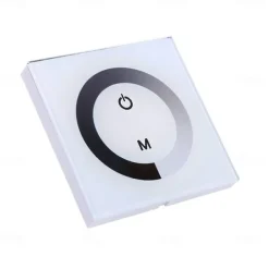 3*4A 12V-24V Single Color LED Controller Dimmer Change Brightness Touch Panel Dimmer Wall Switch Controller