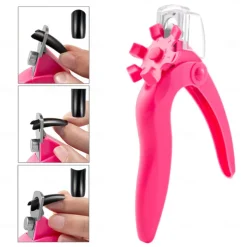 Acrylic Nail Clipper Adjustable Stainless Steel Nail Trimmer Artificial Fake Nail Tip Cutter For False Nail Art Manicure