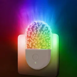Acrylic Shaped LED Night Light Living Room And Bedroom Decoration Light Gradient Effect Of Color Light Eye Protection Without Flicker Uk Us Eu Power Plug 1pc
